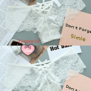 Quần chip ren sexy đan dây lưng 8032