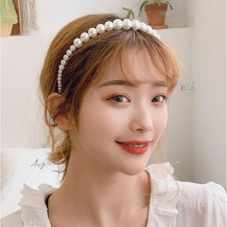 Bờm Cài Tóc Đính Ngọc Trai Nhân Tạo