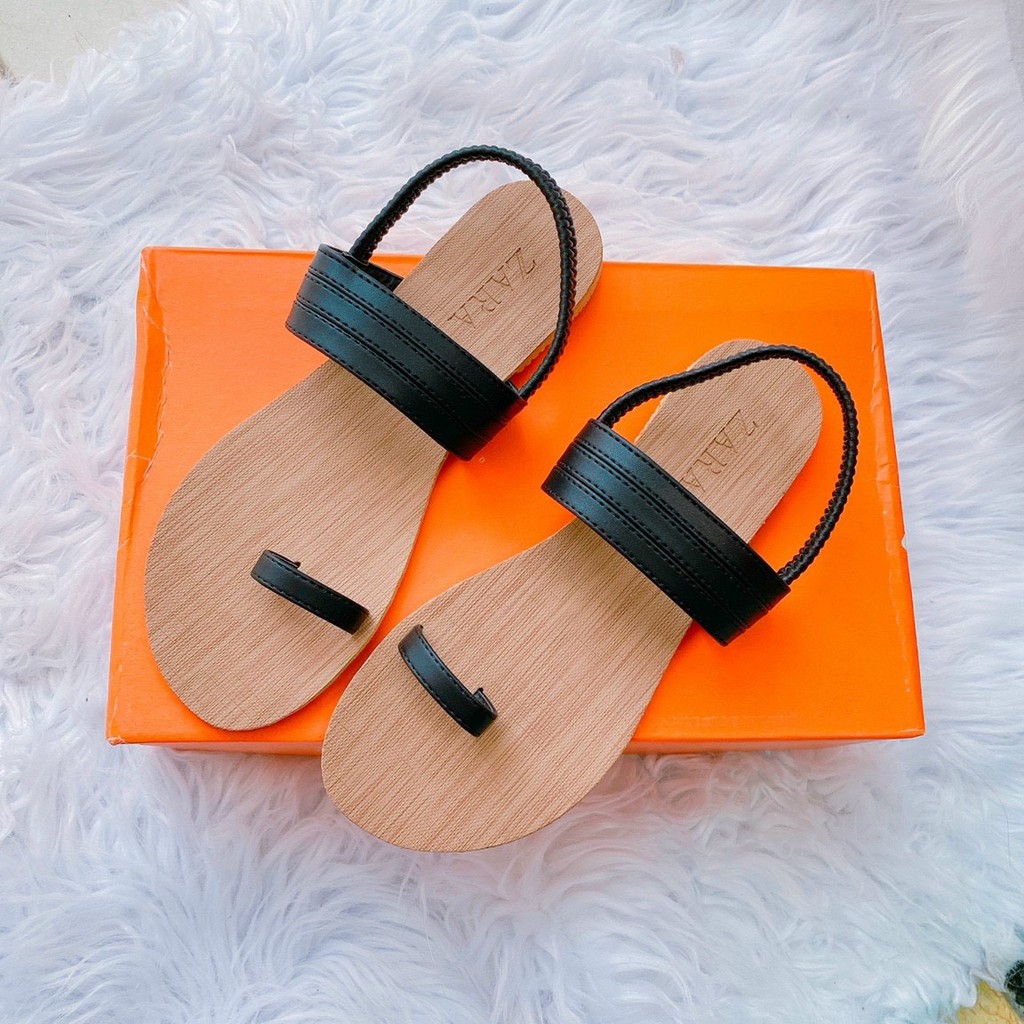 Giày sandal nữ đi học xỏ ngón đẹp thời trang ulzzang