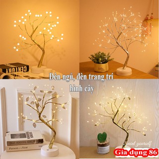 Đèn ngủ để bàn, đèn LED hình cây trang trí phòng - Gia dụng 86