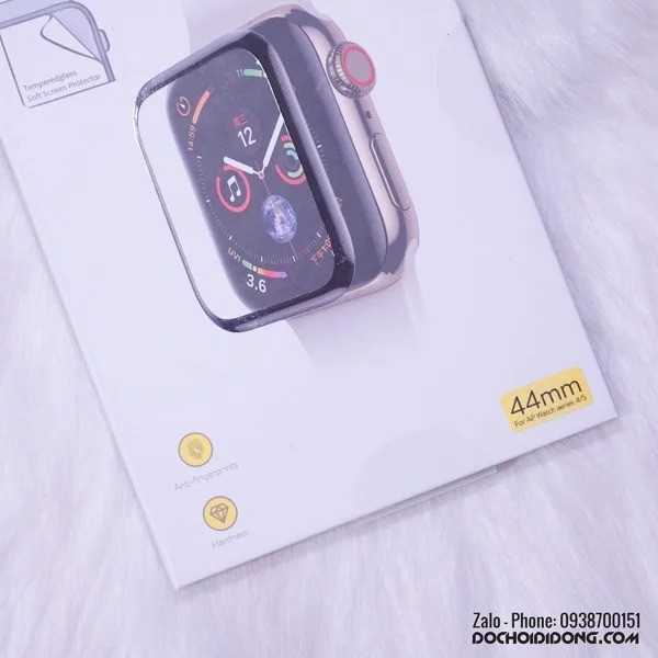 [Mã SKAMCLU9 giảm 10% đơn 100K] Miếng dán cường lực dẻo Polyme dành cho đồng hồ Apple Watch 38 40 42 44mm hiệu Baseus