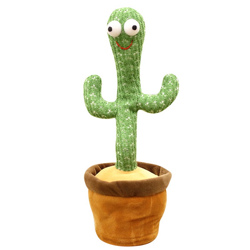 High Quality Dancing Cactus Plush Toy Electronic Shake Dancing Toy with the Song