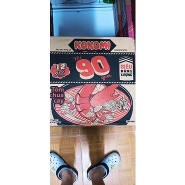 KOKOMI 90 TÔM CHUA CAY 30 GÓI