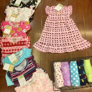 Set 3 váy cotton borip cho bé gái