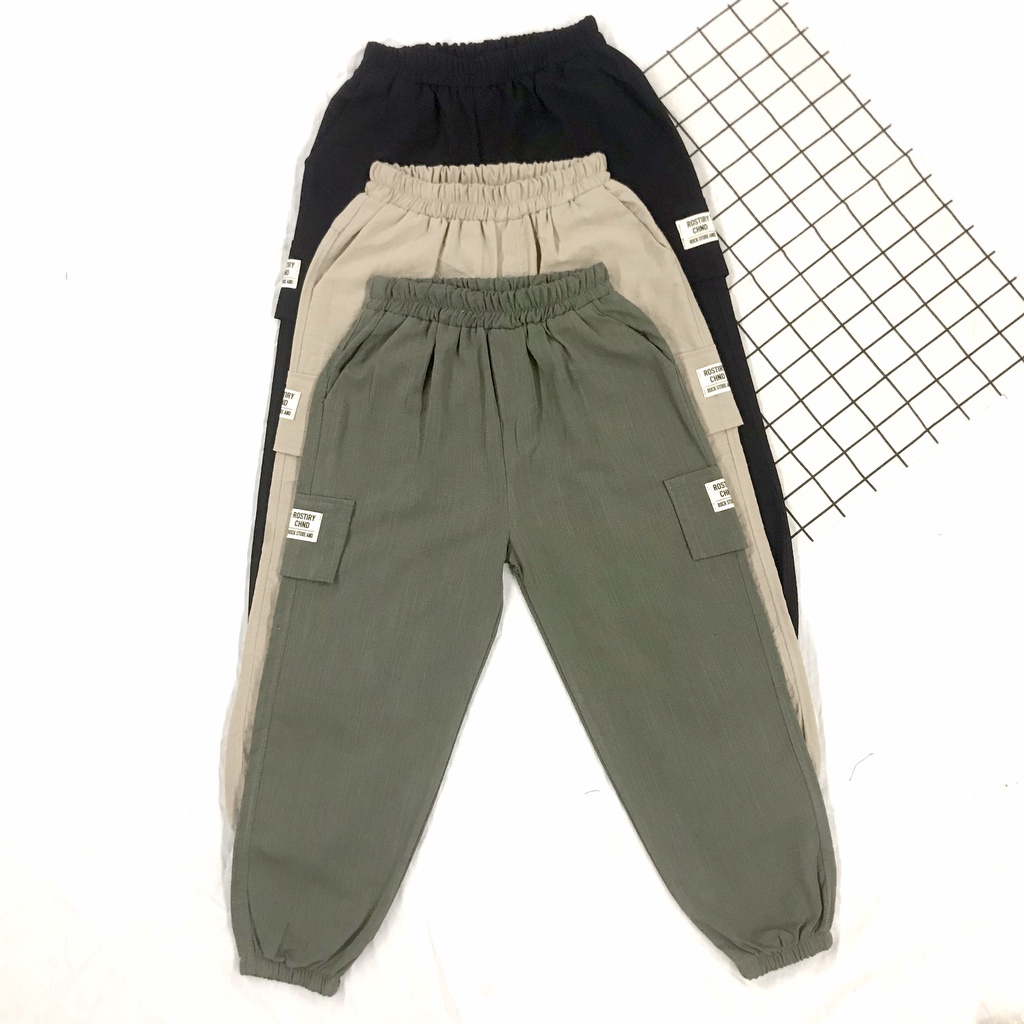 Quần đũi dài chống muỗi cho bé trai, bé gái từ 18kg - 48kg