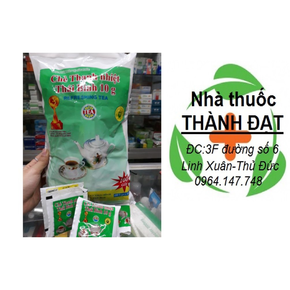 trà / chè thanh nhiệt thái bình bịch 100 gói