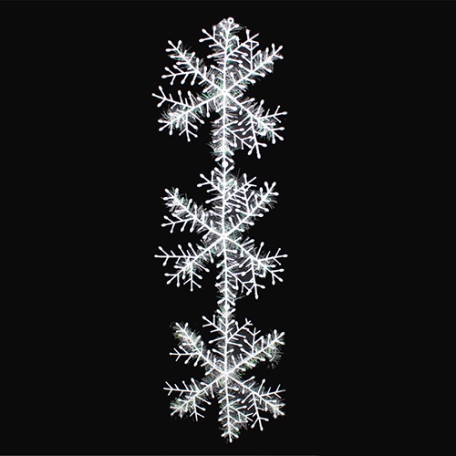 Set 30 Bông Tuyết Trắng Nhân Tạo Dùng Để Trang Trí Giáng Sinh Tiện Dụng