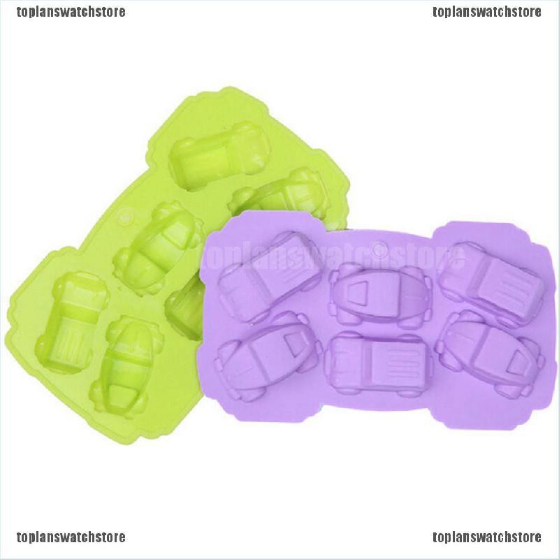 Khuôn Silicone Tạo Hình Xe Hơi Trang Trí Bánh