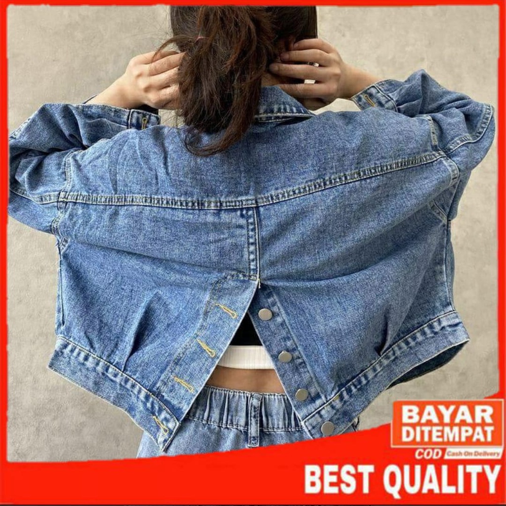 Áo Khoác Jean Jumbo Size Lớn LD 100-140