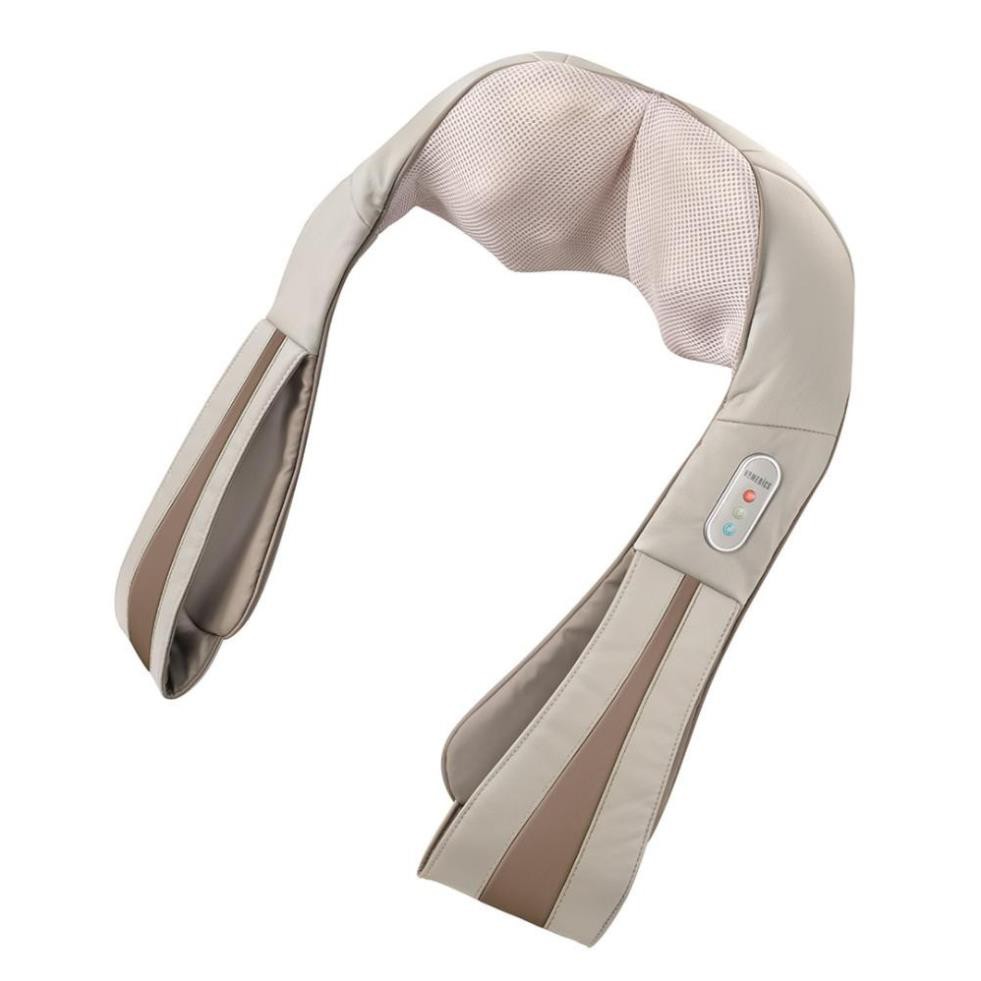 Đai máy massage vai cổ gáy shiatsu 3D (4 bi xoay kèm rung và nhiệt) HoMedics NMS-620H [BH 2 Năm - Chính Hãng USA]