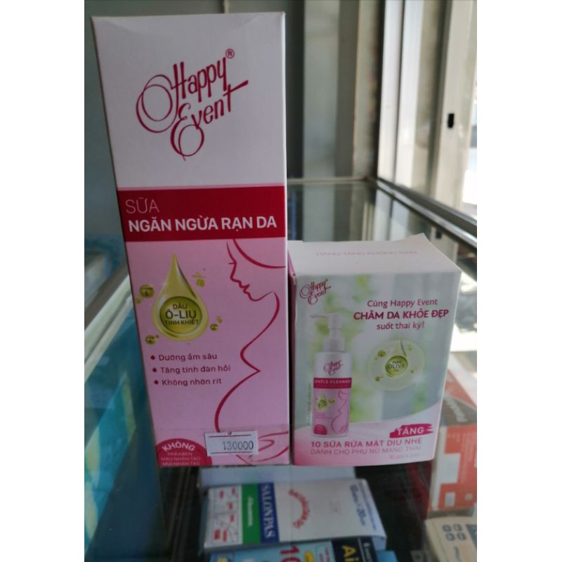 SỮA NGĂN NGỪA RẠN DA HAPPY EVENT 100ML