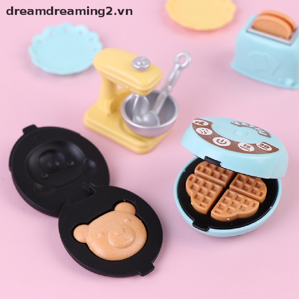 Set Cân Điện Tử Mini Tỉ Lệ 1 / 12 Cho Búp Bê
