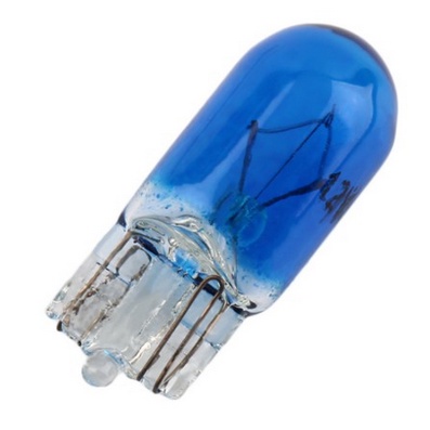 Bóng Đèn dây tóc sợi đốt Halogen T10  xe hơi ô tô W5w 168 12v 5w xi nhan đờ mi báo rẽ hậu phanh thắng lùi de