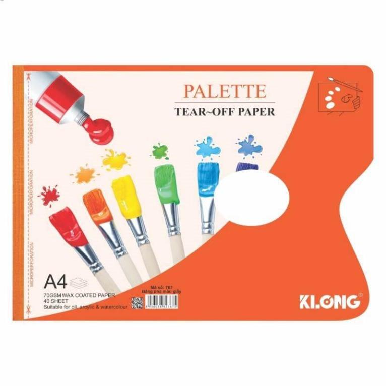 Bảng pha màu giấy Paper Palette; MS: 767 .