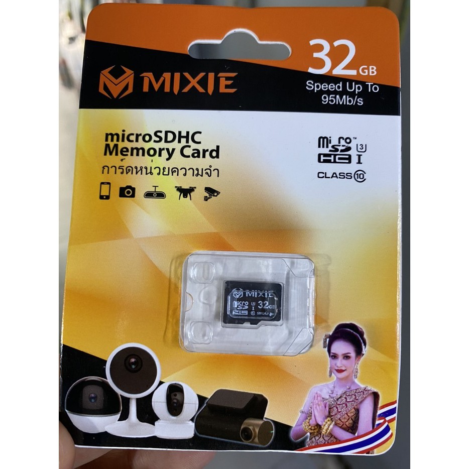 THẺ NHỚ MIXIE 32GB 64GB MICRO TF TỐC ĐỘ 95MB/S GHI 70M/S