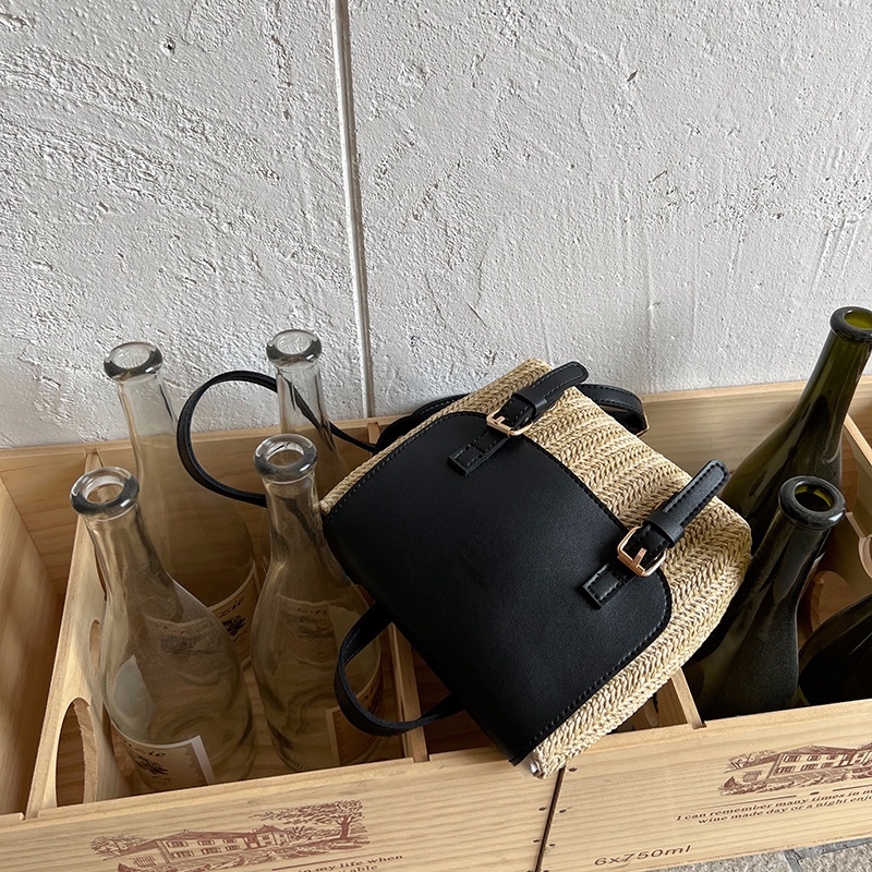 Túi Đeo Vai Bằng Cói Thiết Kế Phong Cách Hàn Quốc Thời Trang Mùa Hè Mới Dành Cho Nữ 2022