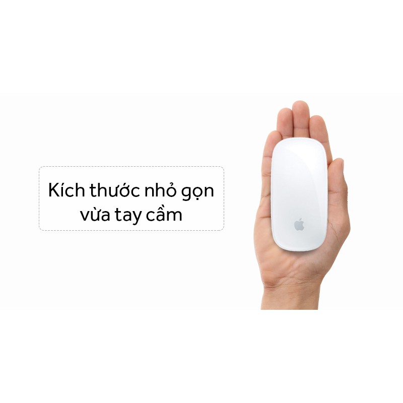 Chuột không dây bluetooth Apple Magic Mouse 2 cảm ứng đa điểm - Chính hãng