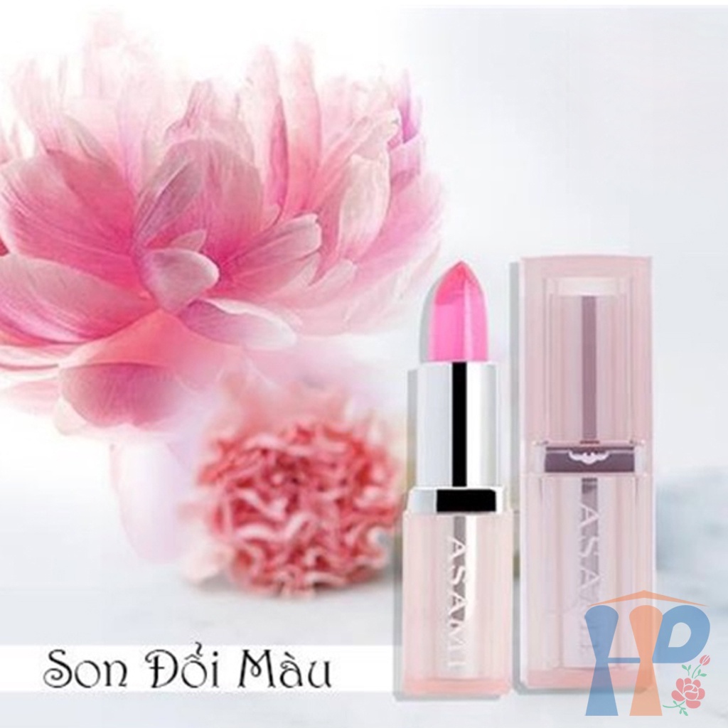 Son Đổi Màu Asami - Lip Cream {Hani Peni} (Son thạch dưỡng môi, son gió, giữ ẩm, cung cấp Vita C, E)