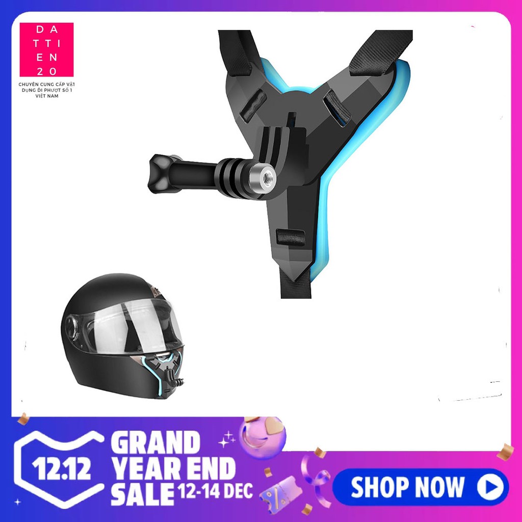 BỘ MOUNT GẮN GOPRO LÊN MŨ BẢO HIỂM FULL FACE