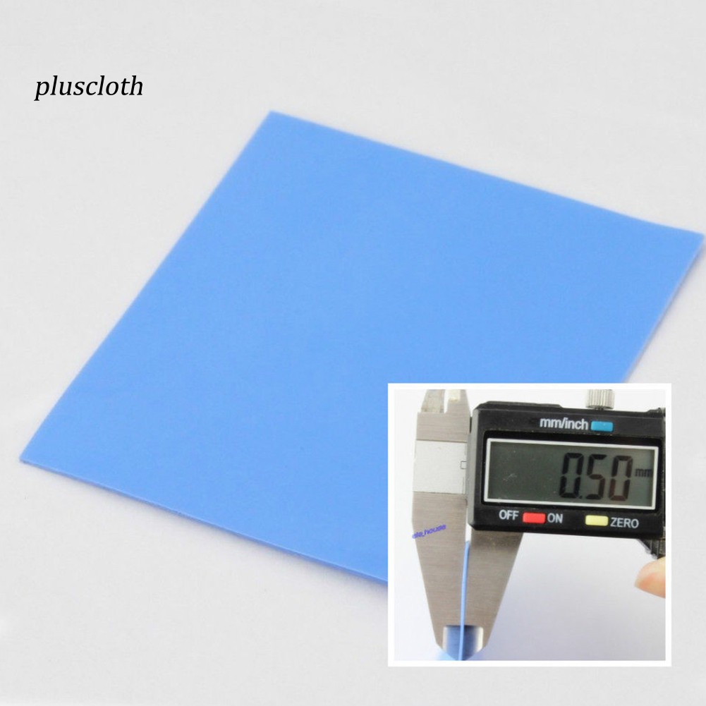 Tấm silicone tản nhiệt kích thước 100mm x 100mm x 0.5mm cho CPU