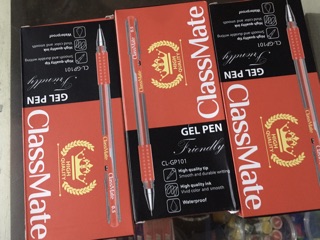 Hộp 12 cai Bút gel nước classmate Đỏ