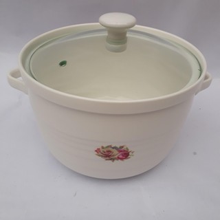Nồi sứ nắp thủy tinh số 8