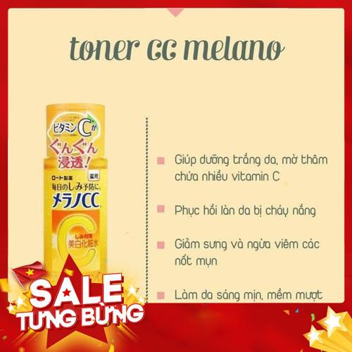  [HÀNG XÁCH TAY] Toner cc Melano  