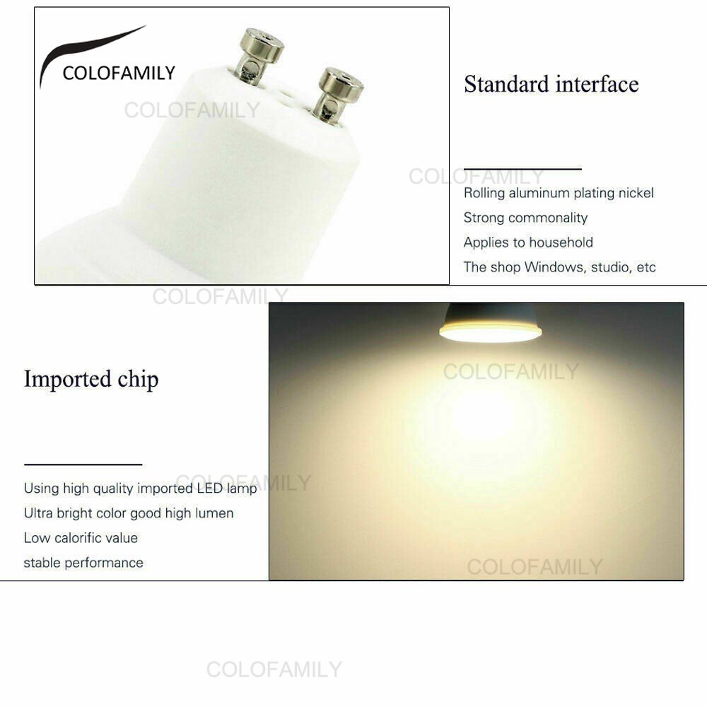 Bóng Đèn LED 6W 6W MR16 E27 E14 Gu10 Đa Năng Tiện Dụng