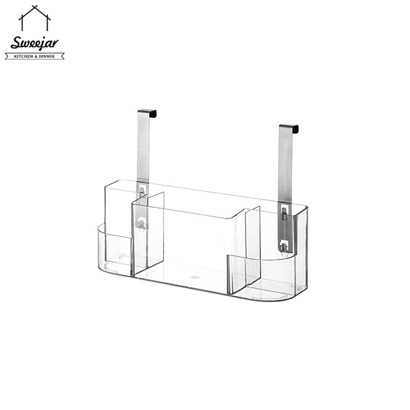 SWEEJAR Khay đựng đồ dùng  treo cửa tủ nhà bếp tiện lợi đa năng