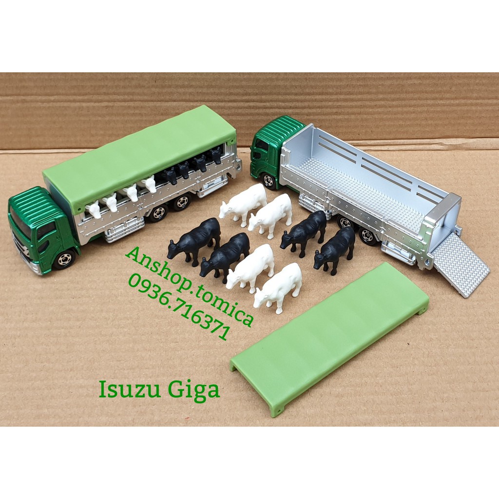 Mô hình xe chở bò tomica Nhật Bản No139
