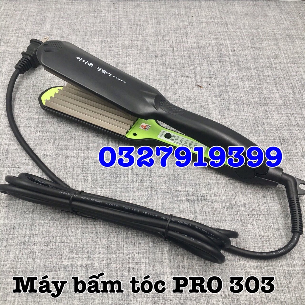 ✅freeship-tặng kẹp✅ Máy bấm tóc,dập xù cao cấp Hàn Quốc Pro 303