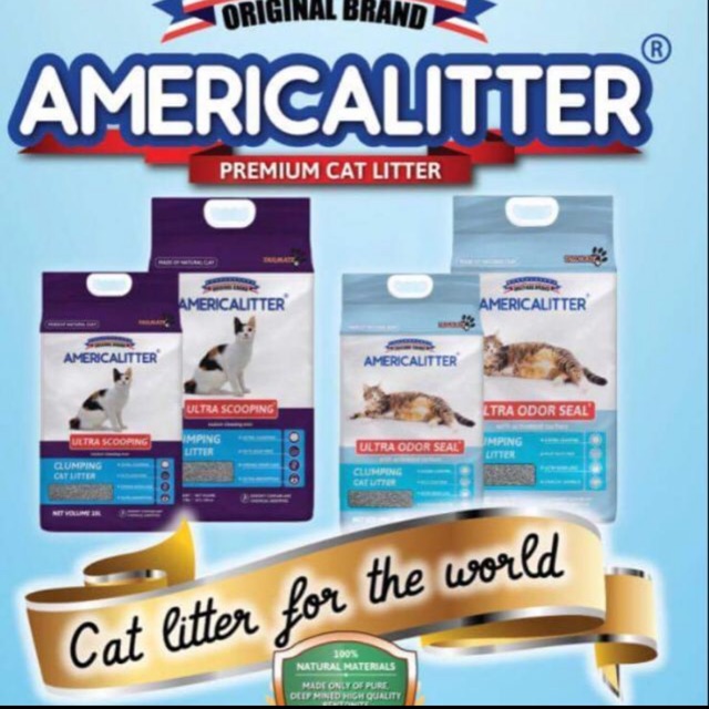 Cát vệ sinh America Litter 10l