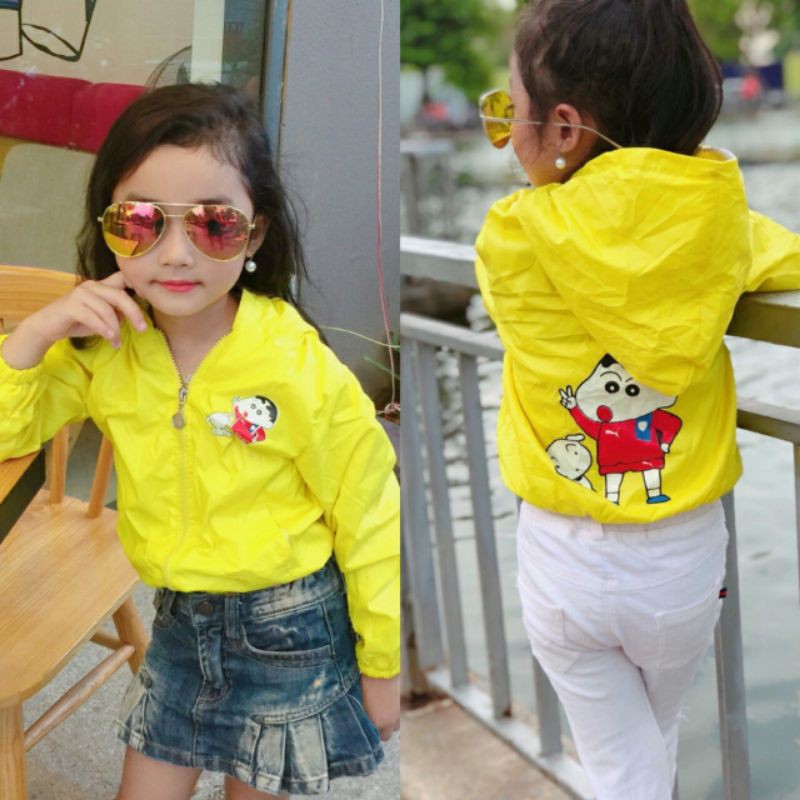 Áo gió cho bé trai/ bé gái 2 lớp