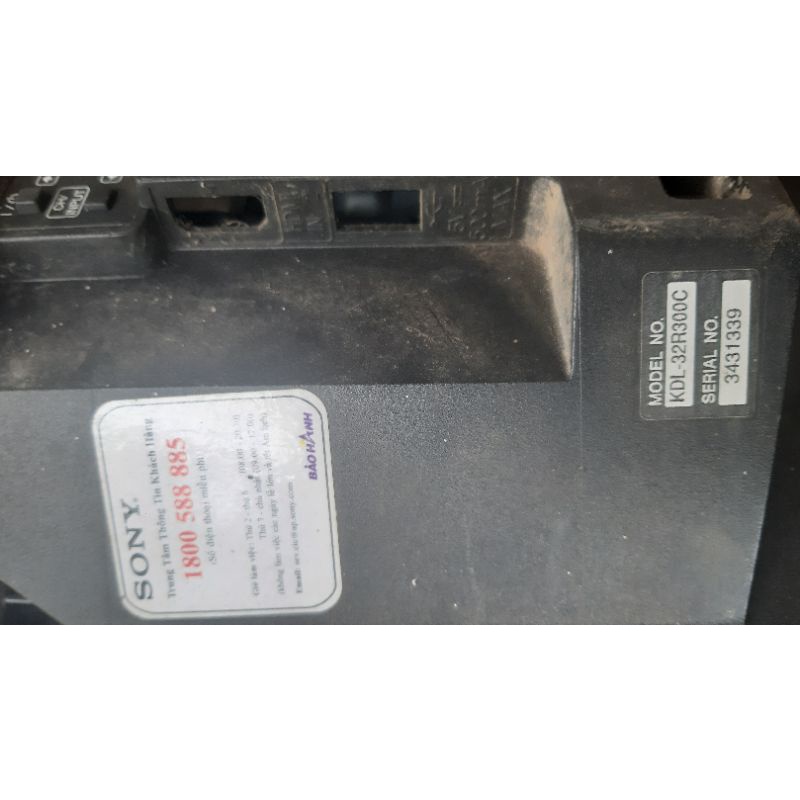 Bộ mạch, cáp panel, mắt nhận,cặp loa tivi Sony 32R300C bóc máy