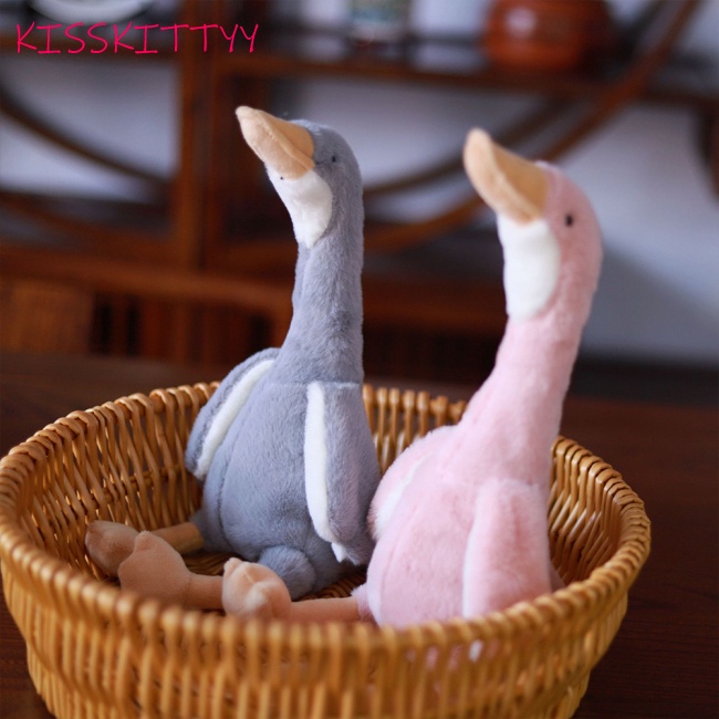 Búp Bê Nhồi Bông Hình Chú Ngỗng Mềm Mại Thoải Mái Cho Bé