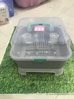 Giá úp bát và bình sữa Aag