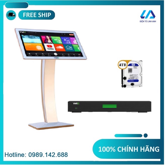 Đầu Karaoke Việt KTV 4k Plus hàng chính hãng bảo hành 12 tháng