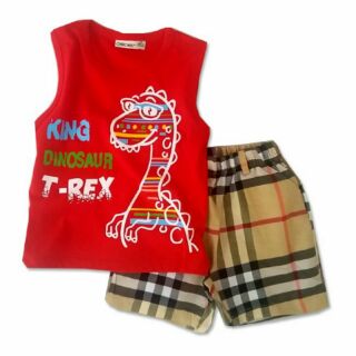 Bộ sát nách bé trai