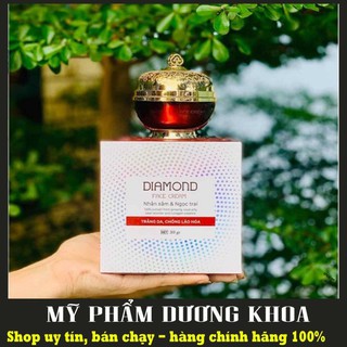 KEM FACE  DIAMOND NHÂN SÂM NGỌC TRAI DƯỠNG TRẮNG DA - KEM FACE THANH TRANG