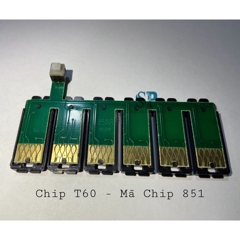 Bộ chip máy in liên tục Epson T60/1390 (851NR) (C,M,Y,BK,LC,LM)