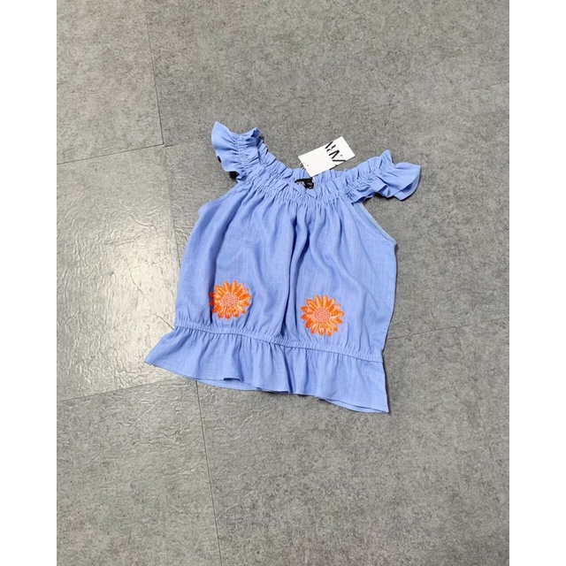 ✅Freeship✅Áo linen thêu hoa tay con,dáng peplum siêu xinh.Hình thật shop chụp