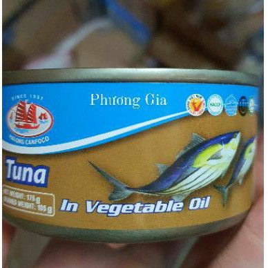 (Date mới) Cá ngừ ngâm dầu 175gr