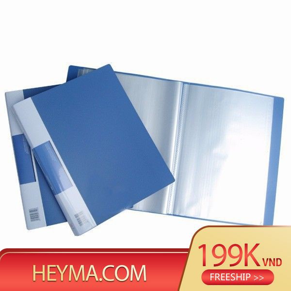 Bìa 20/40/60/80/100 Lá Dày Dặn-Độ Dẻo Cao-File Nhựa A4