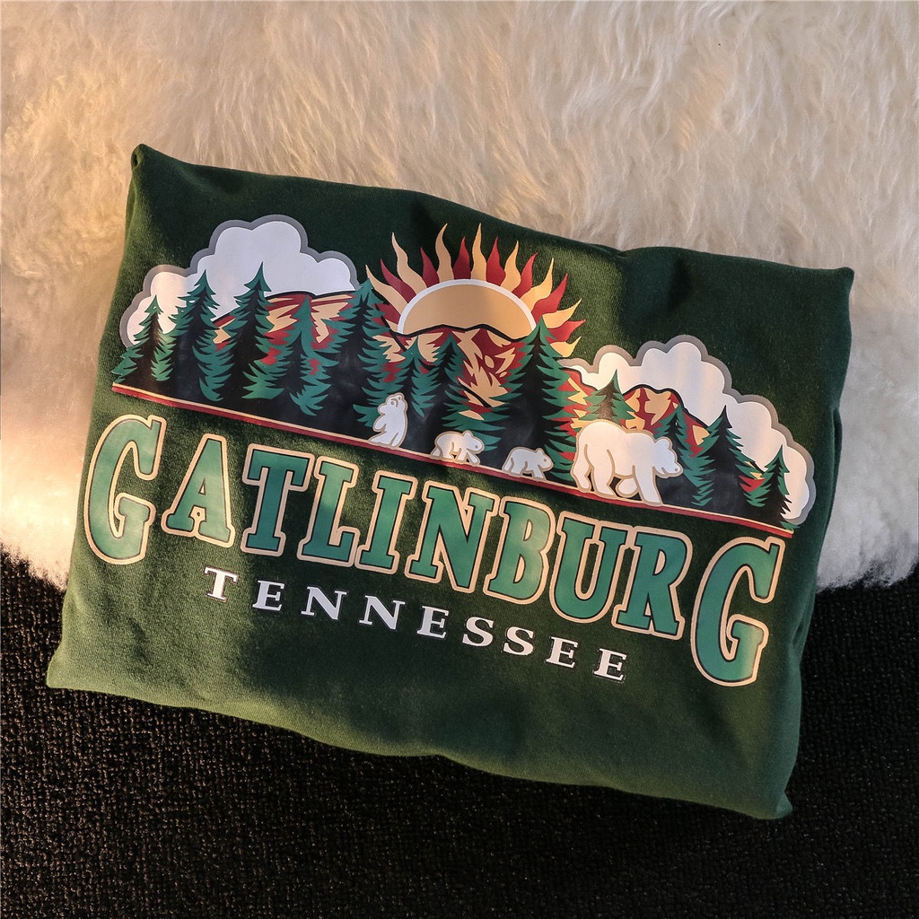 Áo Sweater Lông Cừu Dáng Rộng Cao Cấp Màu Xanh Lá Đậm Phong Cách Retro Mỹ Thời Trang Cho Cặp Đôi