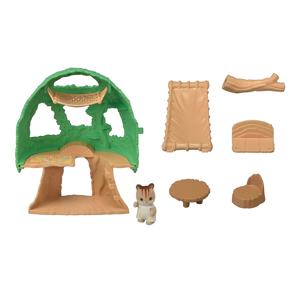 Sylvanian Families Calico Critters Nhà Trên Cây Cho Bé Baby Tree House