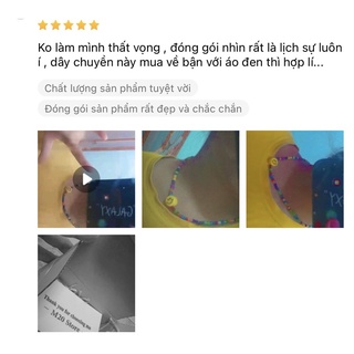 Vòng cổ -Vòng tay hạt cườm SMILEY 🎨🙂