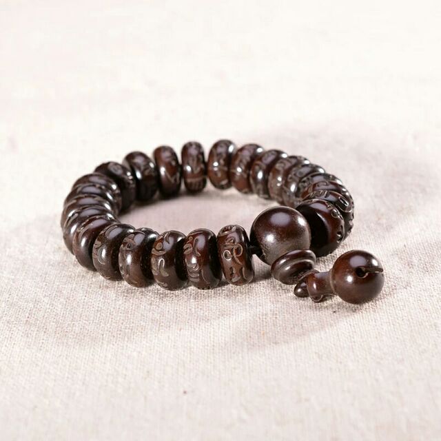 CHUỖI GỖ SÉT ĐÁNH KHẮC LÚC TỰ ĐẠI MINH