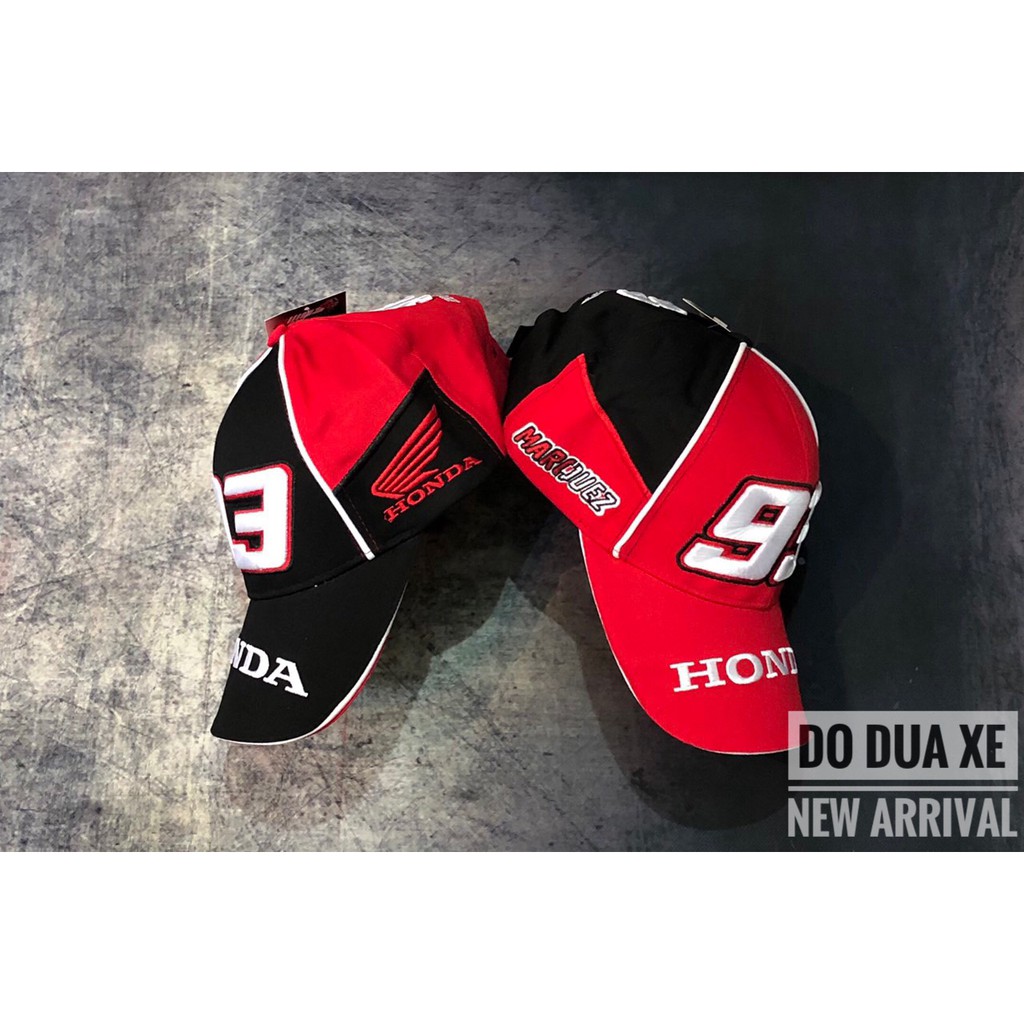 Nón_mũ kết honda 93_đua xe