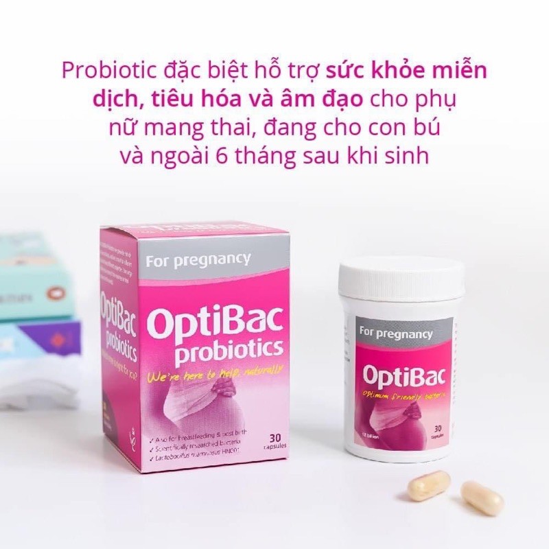 Men Optibac bầu 30 viên