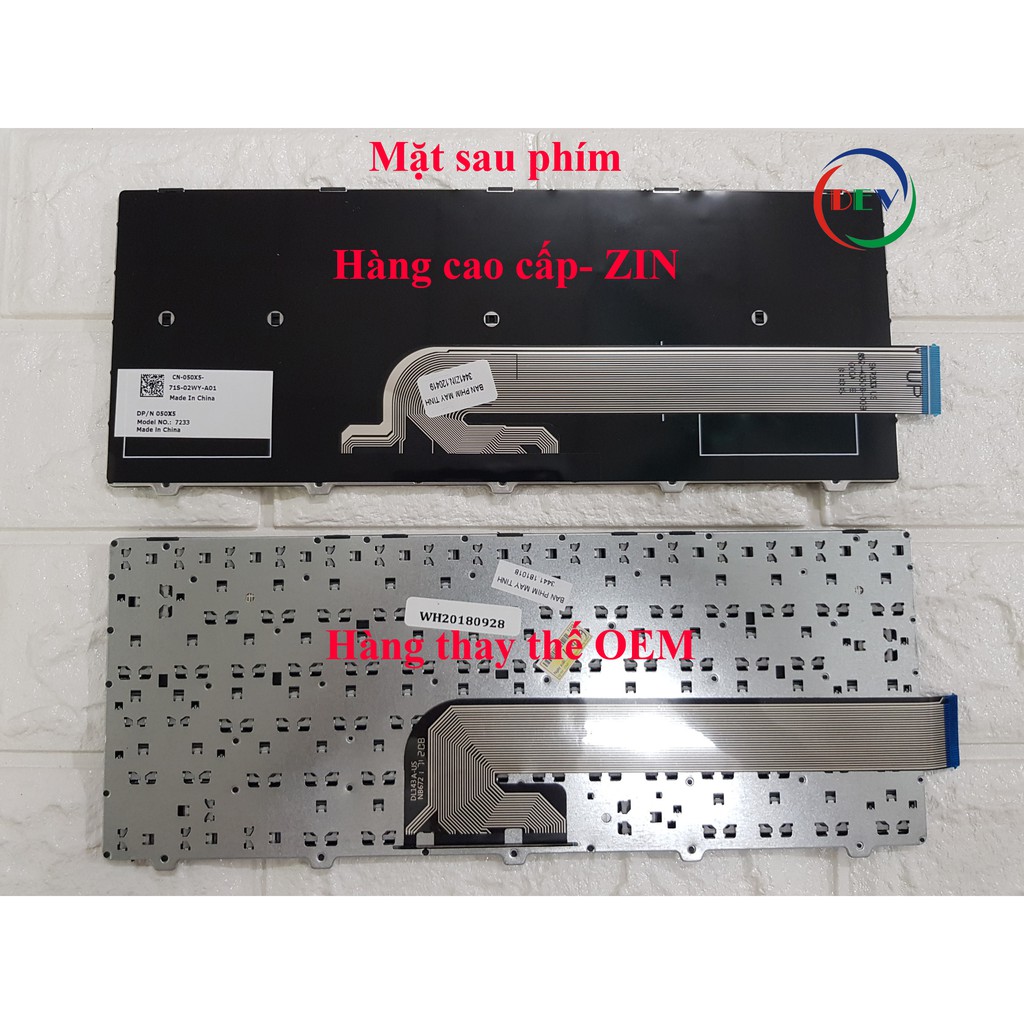 BÀN PHÍM LAPTOP DELL 3443 3442 3451 3452 3458 3459 3465 3467 3468 3478 5459 Dell 14 3000 chất lượng cao - nhập khẩu